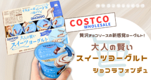 【コストコ】チョコって合うの？ダノン新商品『大人の賢いスイーツヨーグルト ショコラフォンデュ』を実食！