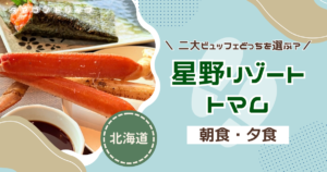 【星野リゾート トマム】朝夕おすすめプランは?大人気ビュッフェ「hal」と「ニニヌプリ」を一泊で楽しむ!