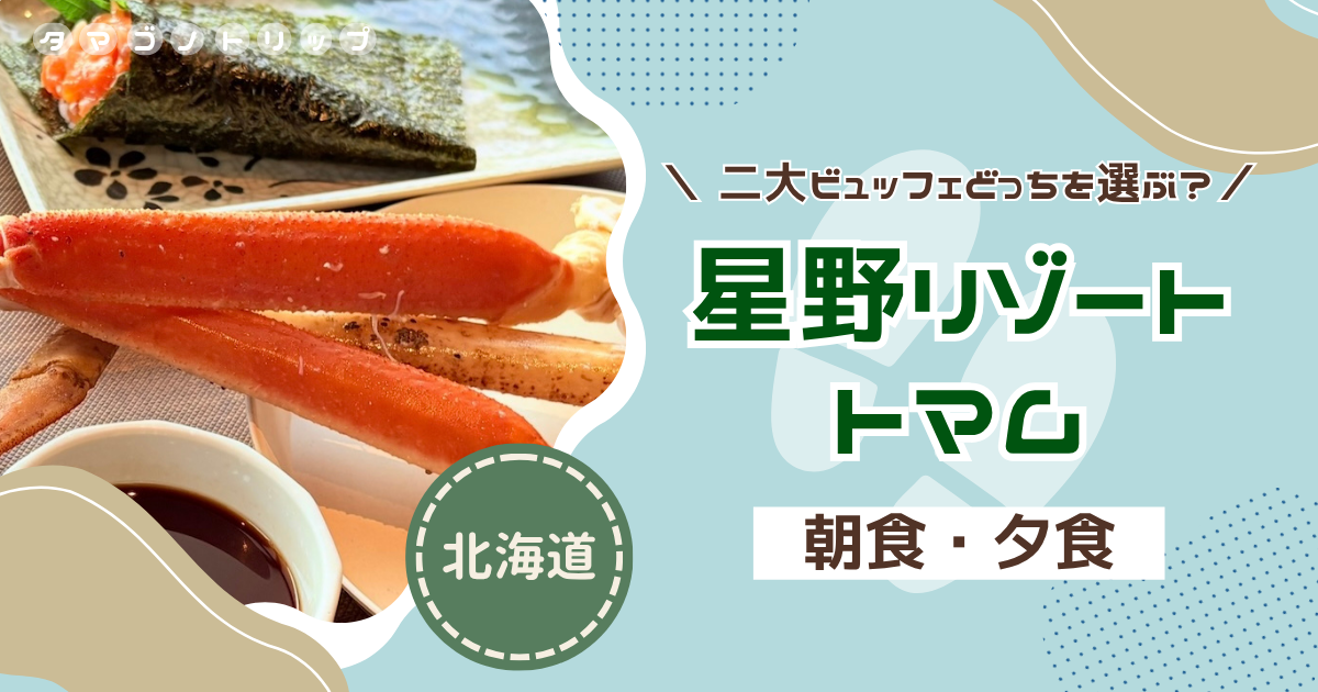 【星野リゾート トマム】朝夕おすすめプランは?大人気ビュッフェ「hal」と「ニニヌプリ」を一泊で楽しむ!